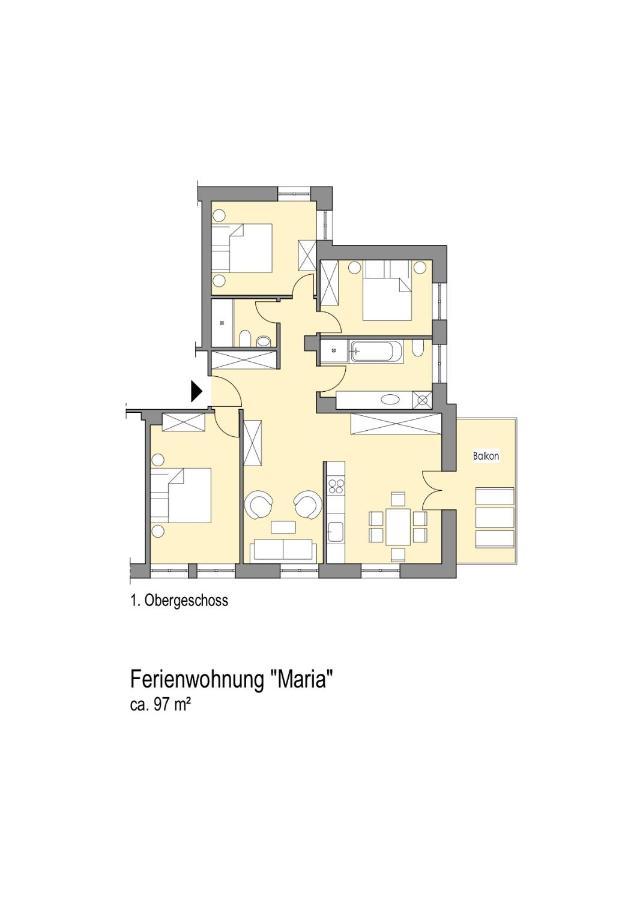 Altes Pfarrhaus Apartamento Papstdorf Exterior foto