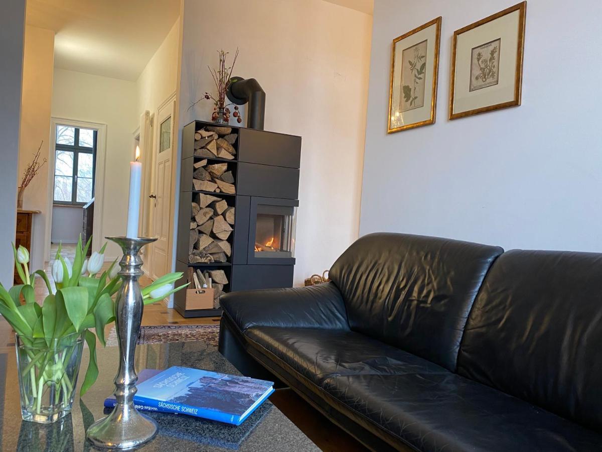 Altes Pfarrhaus Apartamento Papstdorf Exterior foto