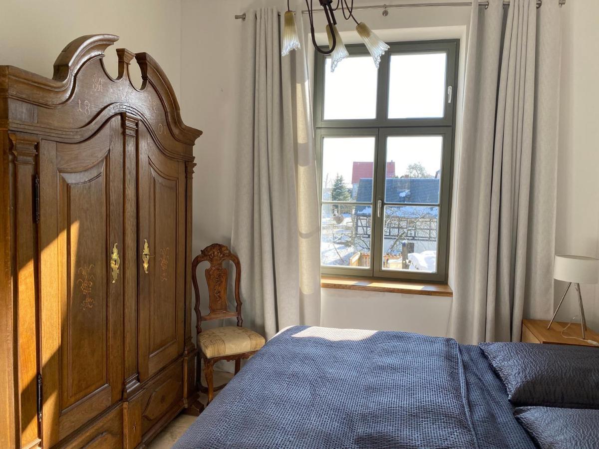 Altes Pfarrhaus Apartamento Papstdorf Exterior foto