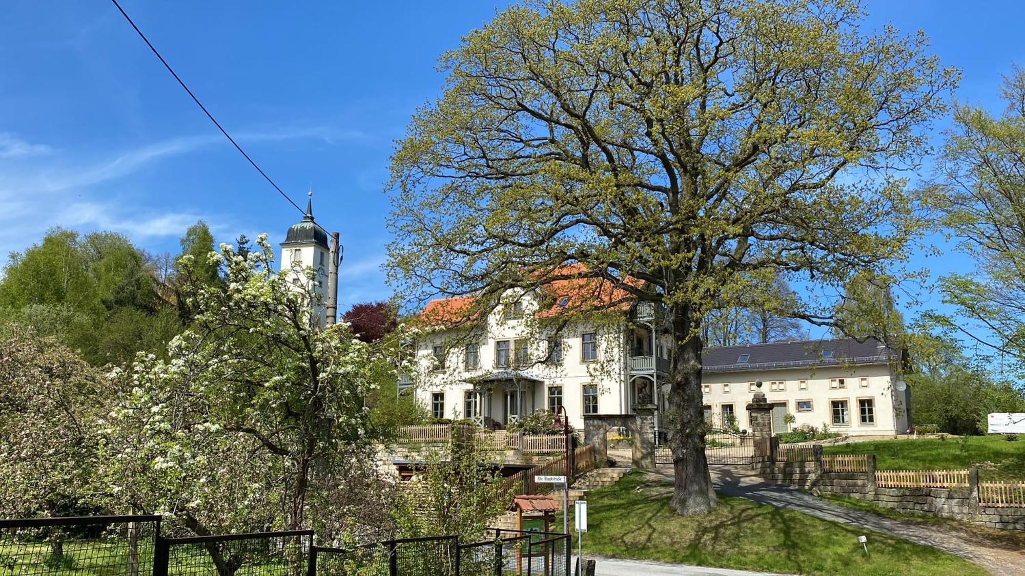 Altes Pfarrhaus Apartamento Papstdorf Exterior foto