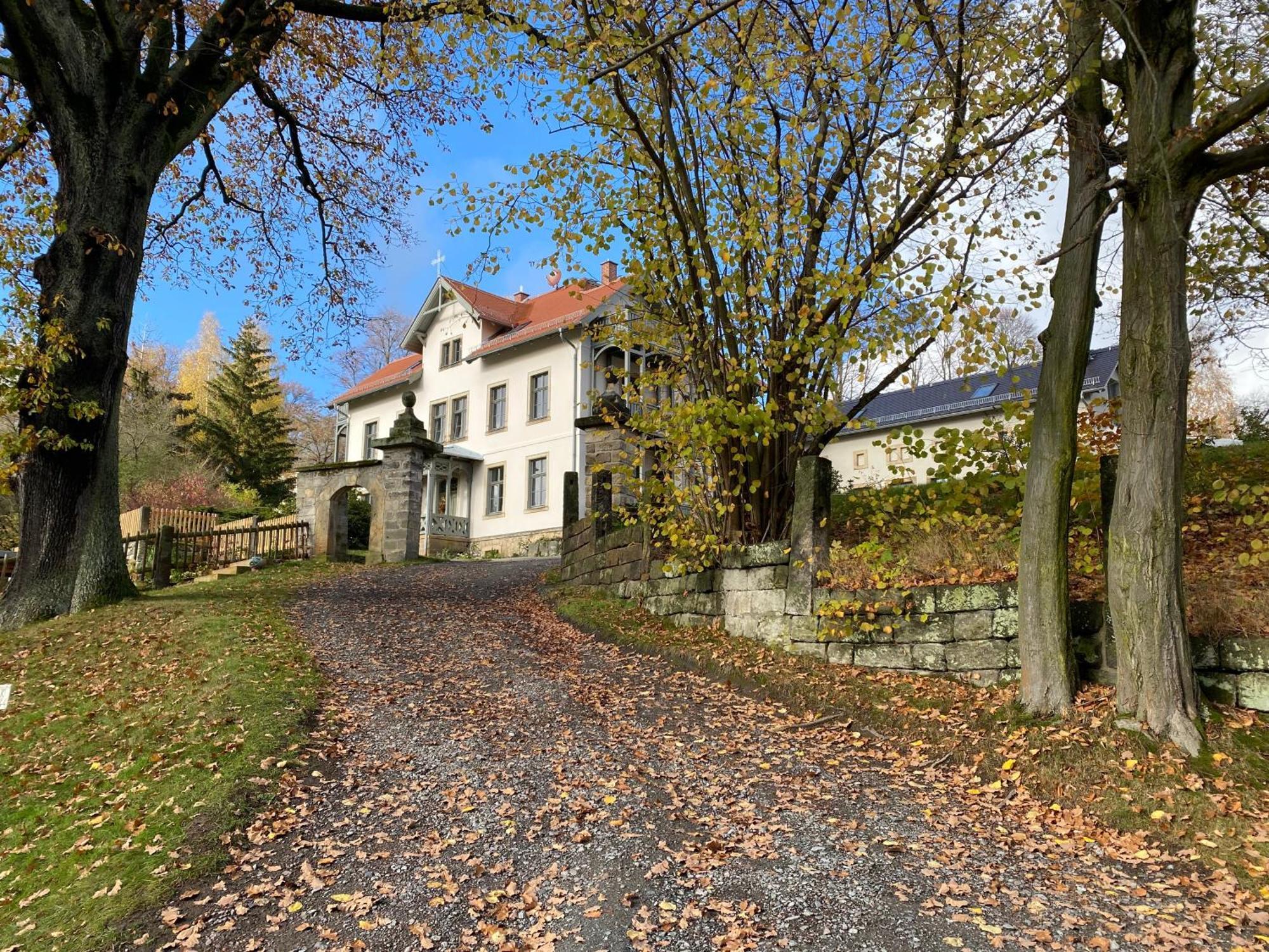 Altes Pfarrhaus Apartamento Papstdorf Exterior foto
