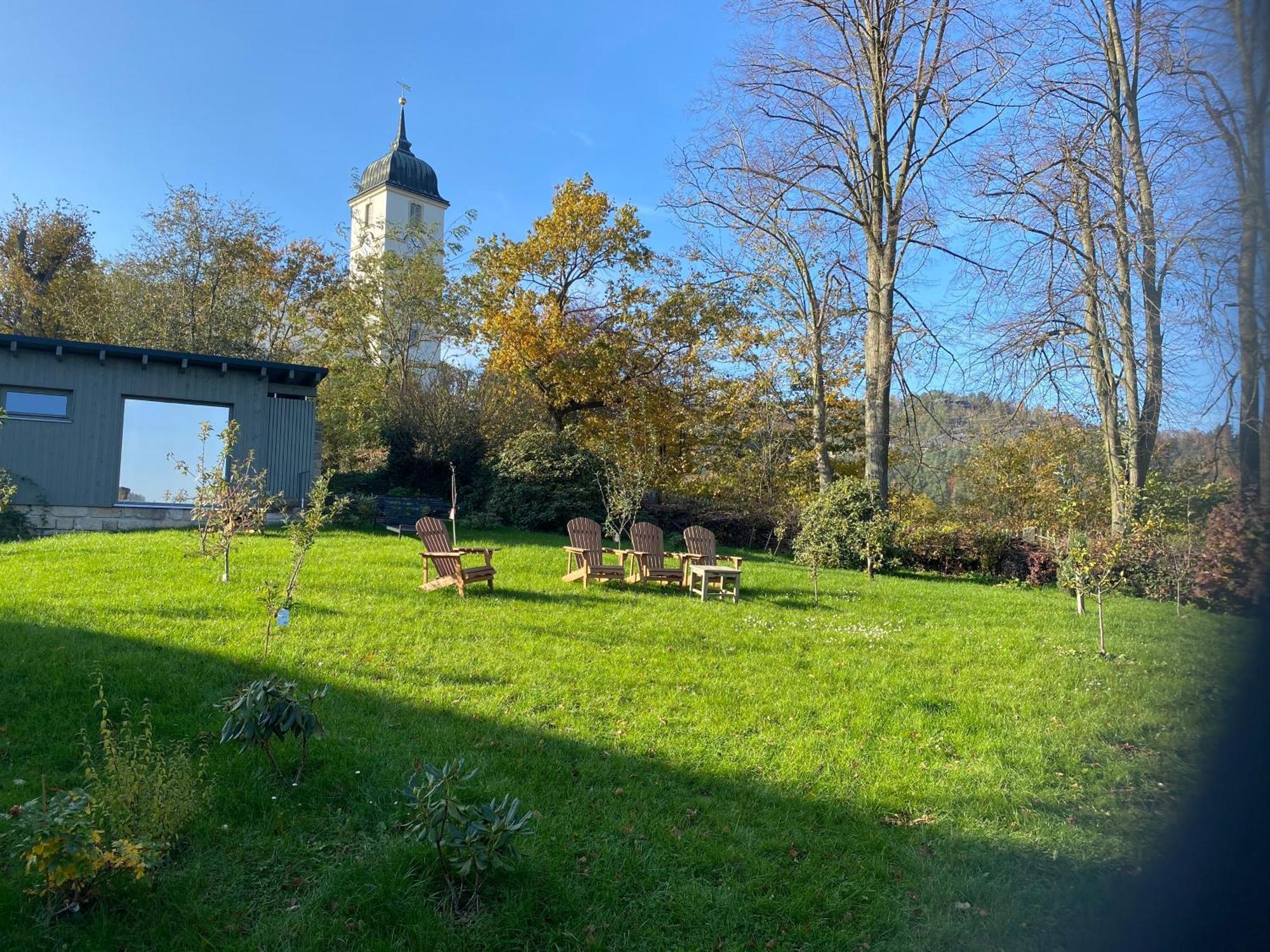 Altes Pfarrhaus Apartamento Papstdorf Exterior foto